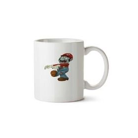 Art Hediye Mario Zumbi İki Tarafı Baskılı Kupa Bardak