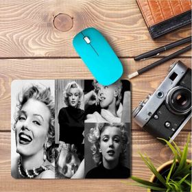 Art Hediye Marliyn Monreo Baskılı 23x19 cm Mouse Pad