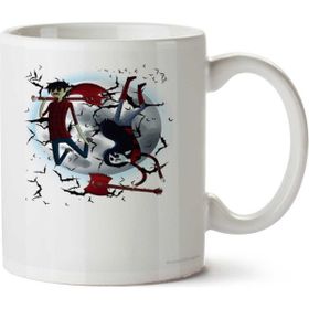 Art Hediye Marshall Lee ve Marceline İki Tarafı Baskılı Kupa Bardak