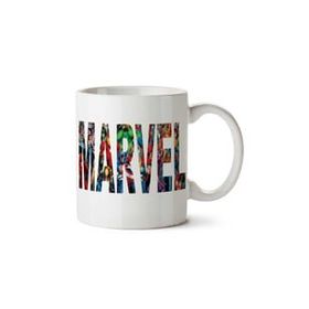 Art Hediye Marvel Amblem İki Tarafı Baskılı Kupa Bardak