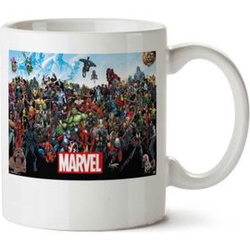 Art Hediye Marvel Kahramanlar Konser İki Tarafı Baskılı Kupa Bardak