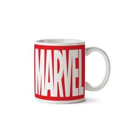Art Hediye Marvel Logo İki Tarafı Baskılı Kupa Bardak