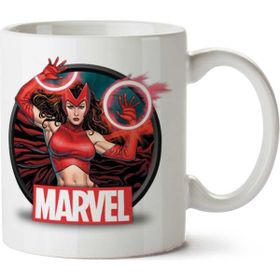 Art Hediye Marvel Scarlet Witch 2 İki Tarafı Baskılı Kupa Bardak