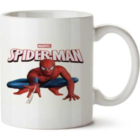 Art Hediye Marvel Spider Man Örümcek Adam İki Tarafı Baskılı Kupa Bardak