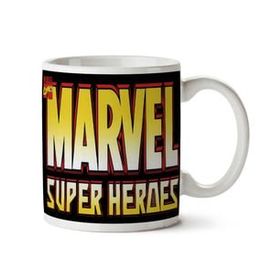 Art Hediye Marvel Super Kahramanlar İki Tarafı Baskılı Kupa Bardak