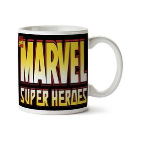 Art Hediye Marvel Super Kahramanlar İki Tarafı Baskılı Kupa Bardak