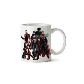 Art Hediye Marvel Süper Kahramanlar Iron Man Captain America İki Tarafı Baskılı Kupa Bardak