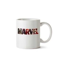 Art Hediye Marvel Yazı Kahraman İki Tarafı Baskılı Kupa Bardak