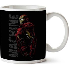 Art Hediye Marvels İron Man Lines Baskılı Kupa Bardak