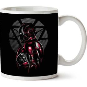 Art Hediye Marvels Iron Man Profile İki Tarafı Baskılı Kupa Bardak