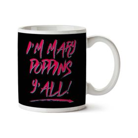 Art Hediye Mary Poppins Yondu İki Tarafı Baskılı Kupa Bardak
