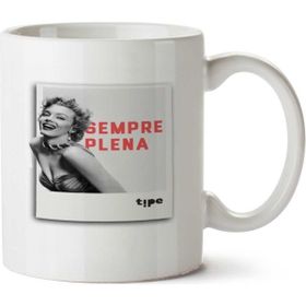 Art Hediye Marylin Plena İki Tarafı Baskılı Kupa Bardak
