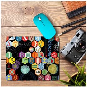Art Hediye Matematik Semboller Baskılı 23x19 cm Mouse Pad