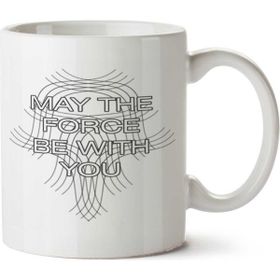 Art Hediye May The Force Be With You İki Tarafı Baskılı Kupa Bardak