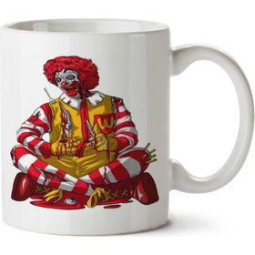 Art Hediye Mc Donalds Kuru Kafa İki Tarafı Baskılı Kupa Bardak