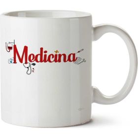 Art Hediye Medicina İki Tarafı Baskılı Kupa Bardak