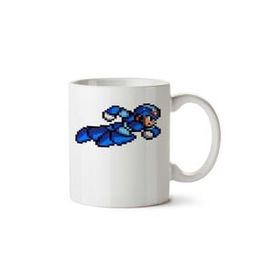 Art Hediye Mega Man İki Tarafı Baskılı Kupa Bardak
