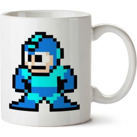 Art Hediye Megaman Pixel İki Tarafı Baskılı Kupa Bardak