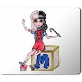 Art Hediye Melanie Martinez Cry Baby Alphabet Girl Baskılı 23x19 cm Mouse Pad