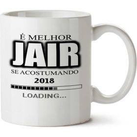 Art Hediye É Melhor Jaır Se Acostumando İki Tarafı Baskılı Kupa Bardak