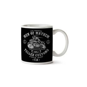 Art Hediye Men Of Mayhem Sons Of Anarchy İki Tarafı Baskılı Kupa Bardak