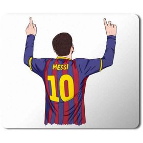 Art Hediye Messi 10 Numara Baskılı 23x19 cm Mouse Pad
