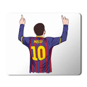 Art Hediye Messi 10 Numara Baskılı 23x19 cm Mouse Pad