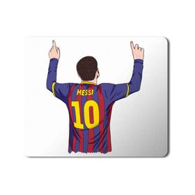 Art Hediye Messi 10 Numara Baskılı 23x19 cm Mouse Pad
