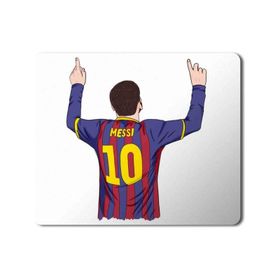 Art Hediye Messi 10 Numara Baskılı 23x19 cm Mouse Pad