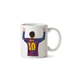 Art Hediye Messi 10 Numara İki Tarafı Baskılı Kupa Bardak