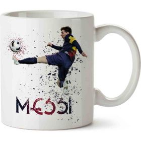 Art Hediye Messi 3 İki Tarafı Baskılı Kupa Bardak
