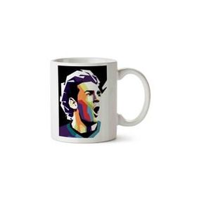 Art Hediye Messi 5 İki Tarafı Baskılı Kupa Bardak