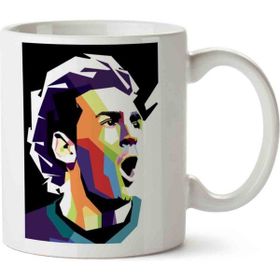 Art Hediye Messi 5 İki Tarafı Baskılı Kupa Bardak
