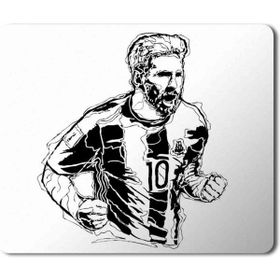 Art Hediye Messi Barcelona 2 Baskılı 23x19 cm Mouse Pad