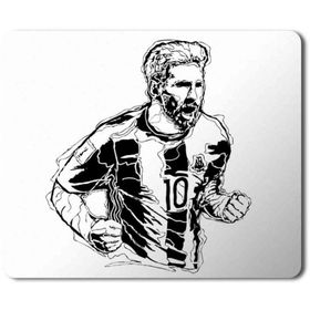Art Hediye Messi Barcelona 2 Baskılı 23x19 cm Mouse Pad