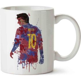 Art Hediye Messi Barcelona İki Tarafı Baskılı Kupa Bardak