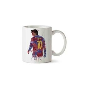 Art Hediye Messi Barcelona İki Tarafı Baskılı Kupa Bardak