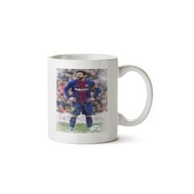 Art Hediye Messi Oyun Zamanı İki Tarafı Baskılı Kupa Bardak
