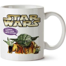 Art Hediye Mestre Yoda İki Tarafı Baskılı Kupa Bardak