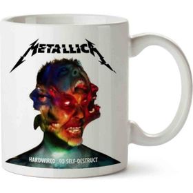 Art Hediye Metallica Hardwired Baskılı Kupa Bardak
