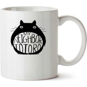 Art Hediye Meu Amigo Totoro İki Tarafı Baskılı Kupa Bardak