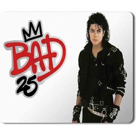 Art Hediye Michael Jackson Bad 2 Baskılı 23x19 cm Mouse Pad