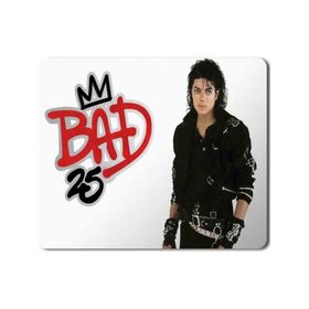 Art Hediye Michael Jackson Bad 2 Baskılı 23x19 cm Mouse Pad