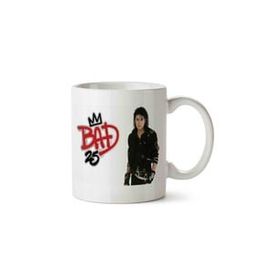 Art Hediye Michael Jackson Bad 2 İki Tarafı Baskılı Kupa Bardak