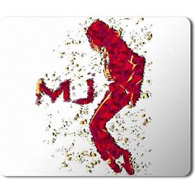 Art Hediye Michael Jackson Mj Baskılı 23x19 cm Mouse Pad