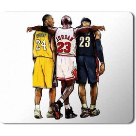 Art Hediye Michael Jordan Kobe Bryant Lebron James Baskılı 23x19 cm Mouse Pad