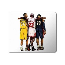 Art Hediye Michael Jordan Kobe Bryant Lebron James Baskılı 23x19 cm Mouse Pad