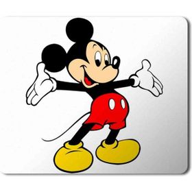 Art Hediye Mickey Mouse Animal Baskılı 23x19 cm Mouse Pad
