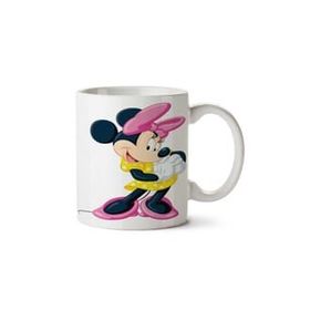 Art Hediye Mickey Mouse Minnie İki Tarafı Baskılı Kupa Bardak