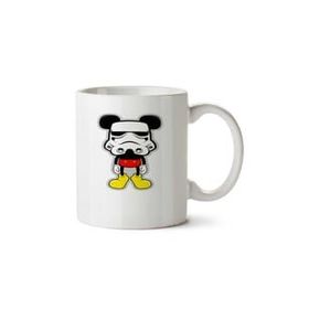 Art Hediye Mickey Trooper İki Tarafı Baskılı Kupa Bardak